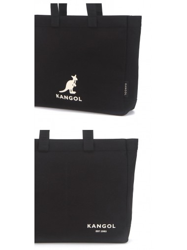 Kangol Marc Canvas Shoulder Bag-  Black 3824